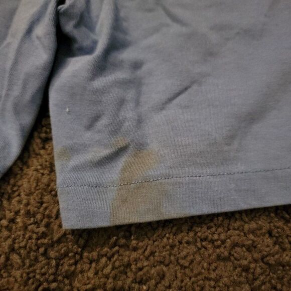 Falls Creek Unisex Kids Blue Slash PocketsāElastic Waist Drawstring Pull On Shor - Picture 4 of 6